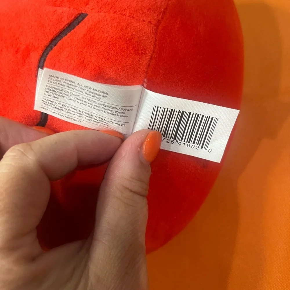 6/$25 Squishmallows Red and Black Stuffed Christmas  Mickey Mouse Plush
